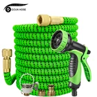 Шланг для полива сада NewTelescopic, автомойка высокого давления с 8 режимами, водяной пистолет европейского стандарта