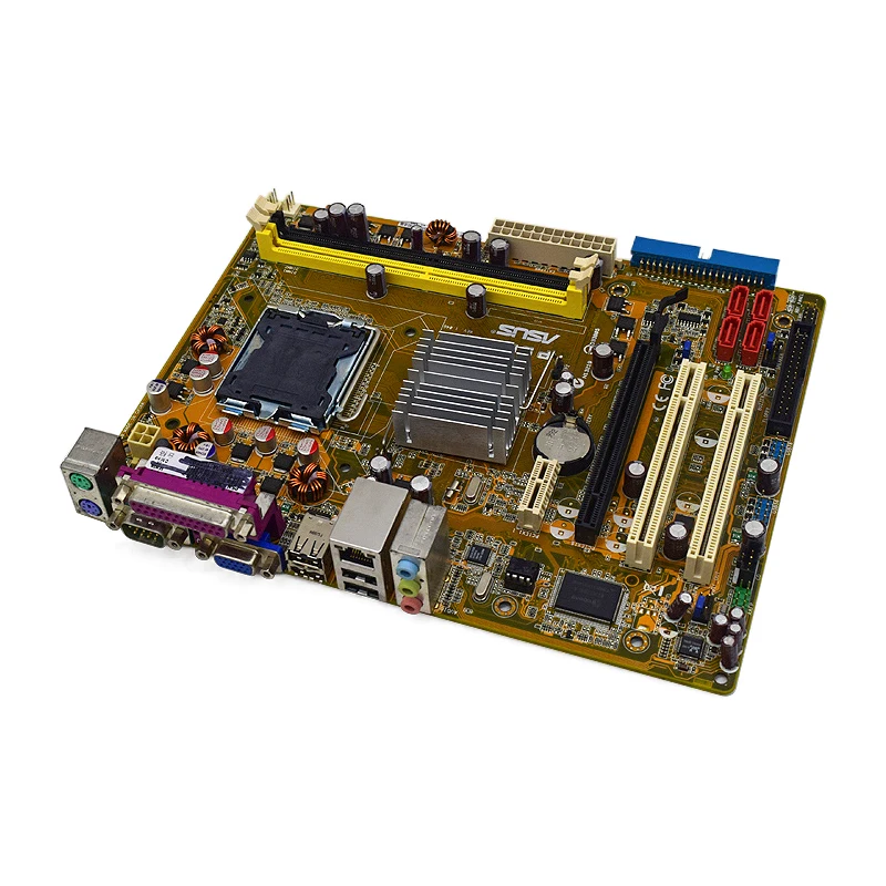 asus p5n mx motherboard lga 775 ddr2 ram 4gb pci e 16x sata 2 for core 2 quad q9550 pentium d 940 cpus micro atx placa mãe free global shipping