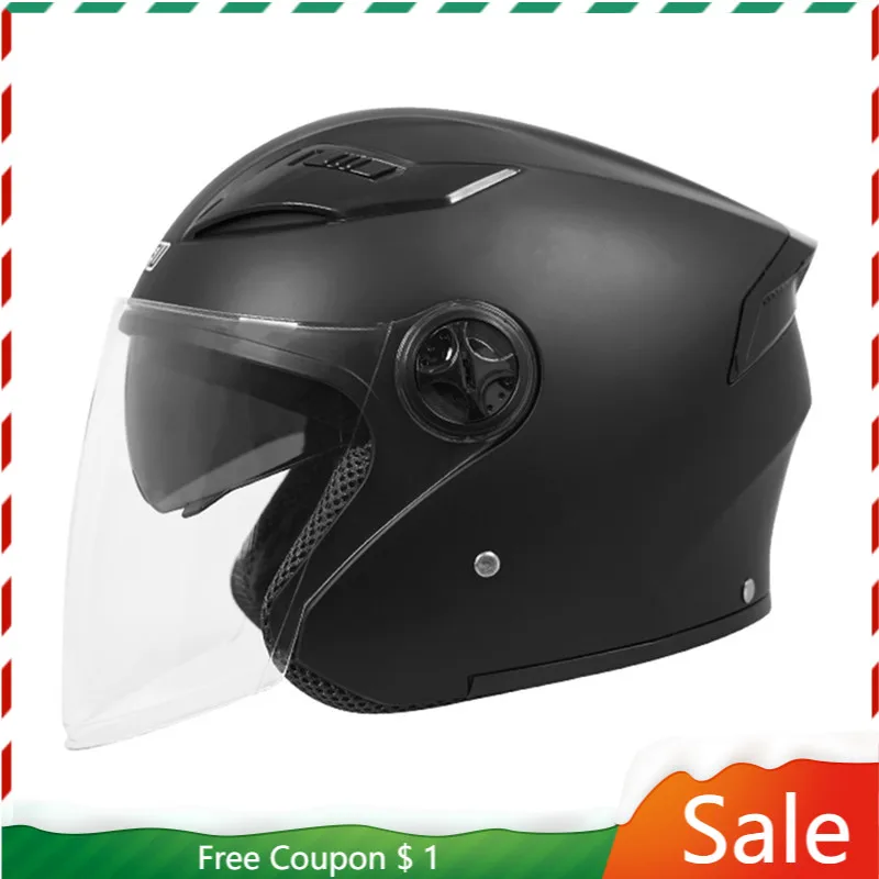 

Capacete Aberto Casco De Seguridad Helmets Open Face Safety Kask Helmet Kick Scooter Electric Flip Up Windshield For Motorcycle