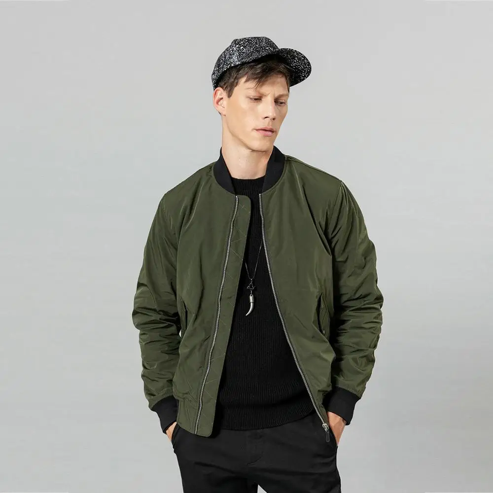 SIMWOOD/Новинка 2021 года Сезон весна Мужская зимняя куртка с вышитыми буквами Модные