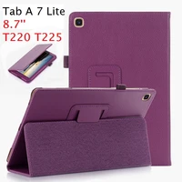 stand coque for samsung galaxy tab a7 lite 2021 8 7 t220 t225 case magnetic smart pu funda for samsung a7 lite 8 7 t220 cover