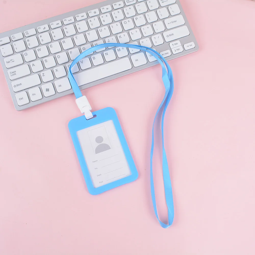 

Credit Card Holder Wallet Bus Id Name Work Card Holder For Student Card Cover Men Women Bank Business Card Case Badge Bag