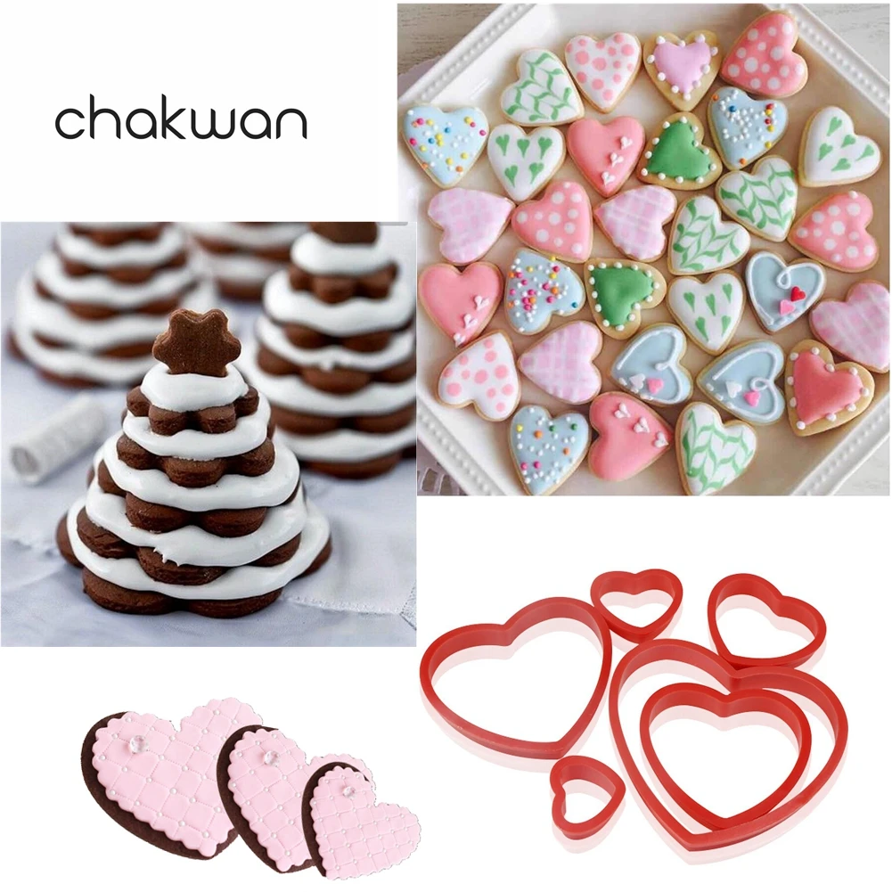 Резак для печенья цветочная форма набор пресс форм торта сахара помадки