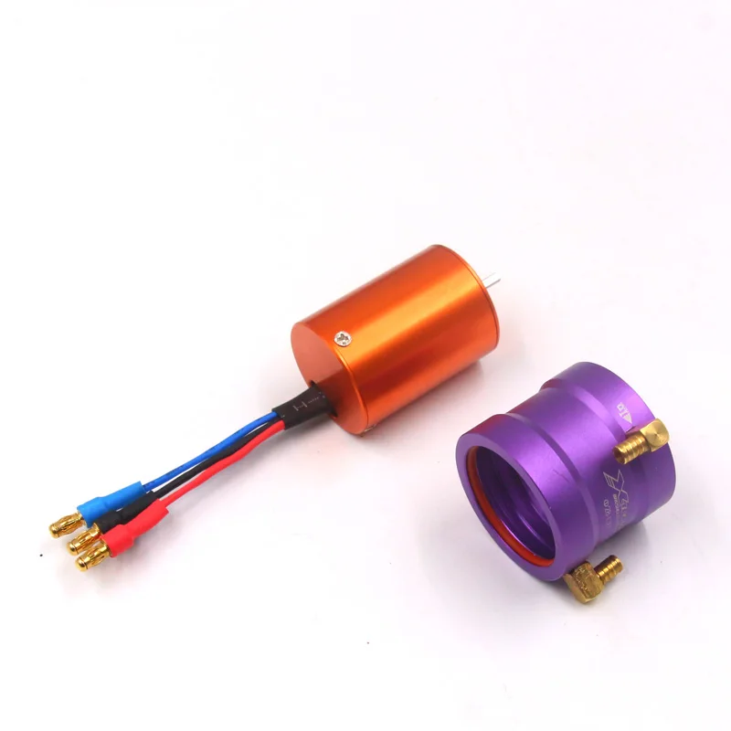 FATJAY RC Мотор 2838 2800KV 3800KV бесщеточный 2s inrunner с водяным охлаждением куртка крепление