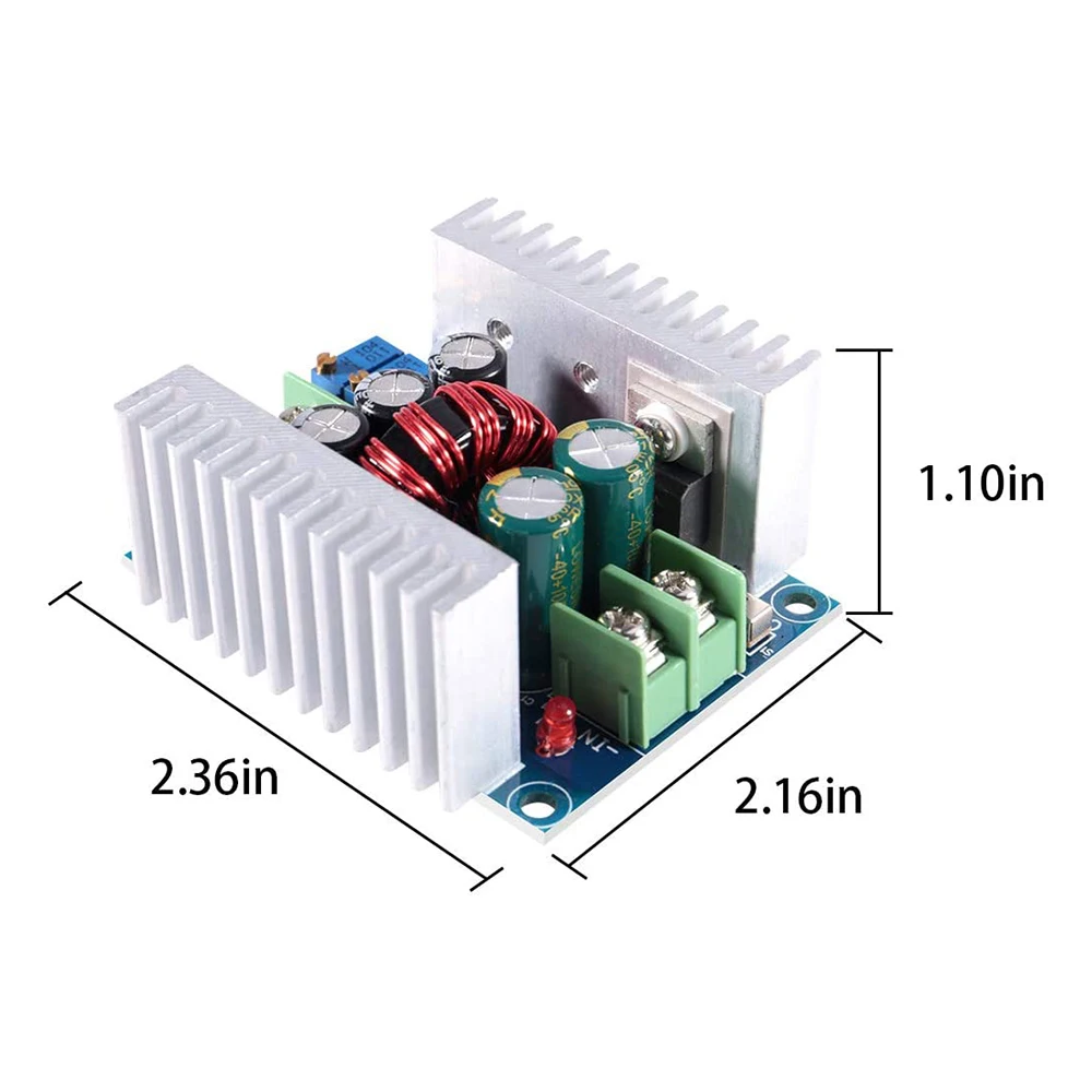 Новый DC6-40V-DC1.2-36V Регулируемое напряжение модуль постоянного тока