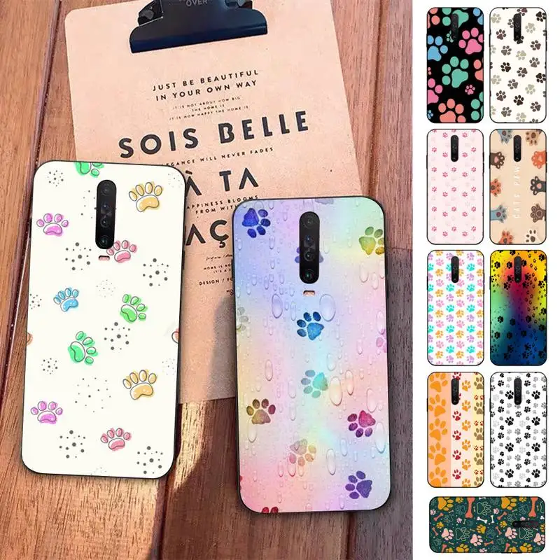 

cat Dog paw Phone Case for Redmi 5 6 7 8 9 A 5plus K20 4X S2 GO 6 K30 pro
