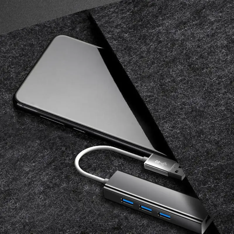 

1pc Type C Network Cable Docking Station Portable USB Muti-port Converter Dock