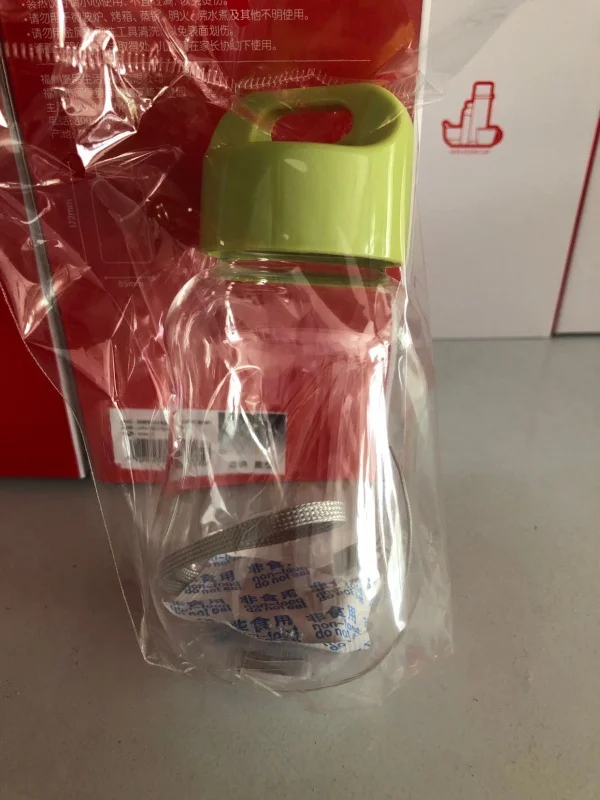 RZ1517WG 180 мл пластиковая бутылка для воды Мини Милая мультяшная бутылка для детей портативная герметичная маленькая бутылка для воды Bpa бесплатно - Цвет: RZ1517WG
