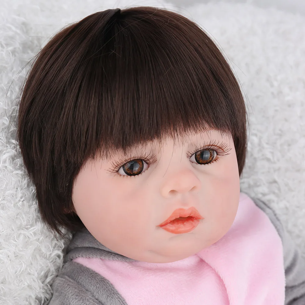 Reborn Baby Doll полное виниловое покрытие игрушки для ванной силиконовый детский
