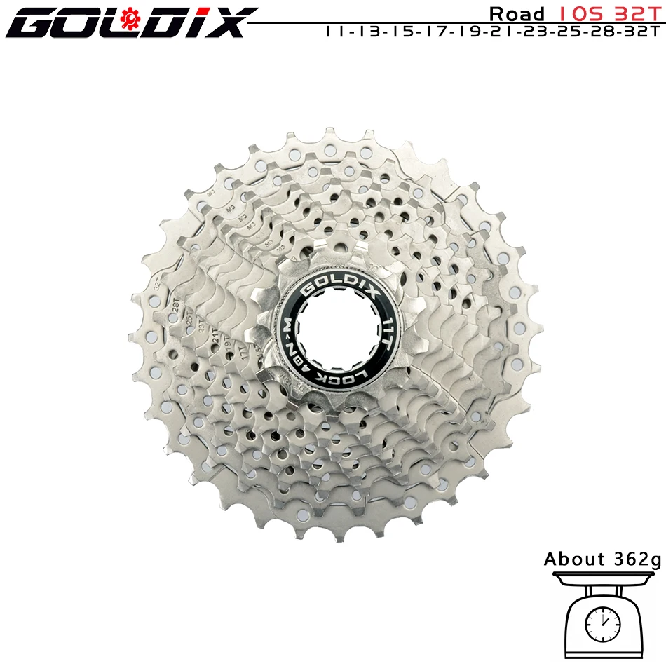 GOLDIX дорожный велосипед freewheel 11 25 / 28/32/34 36T Велосипед маховик сталь 8/9/10/11S