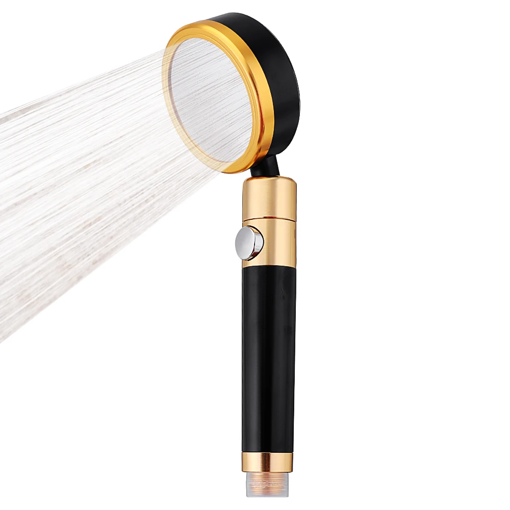 360 Вращающаяся насадка для душа экономия воды алюминиевый усилитель ванны