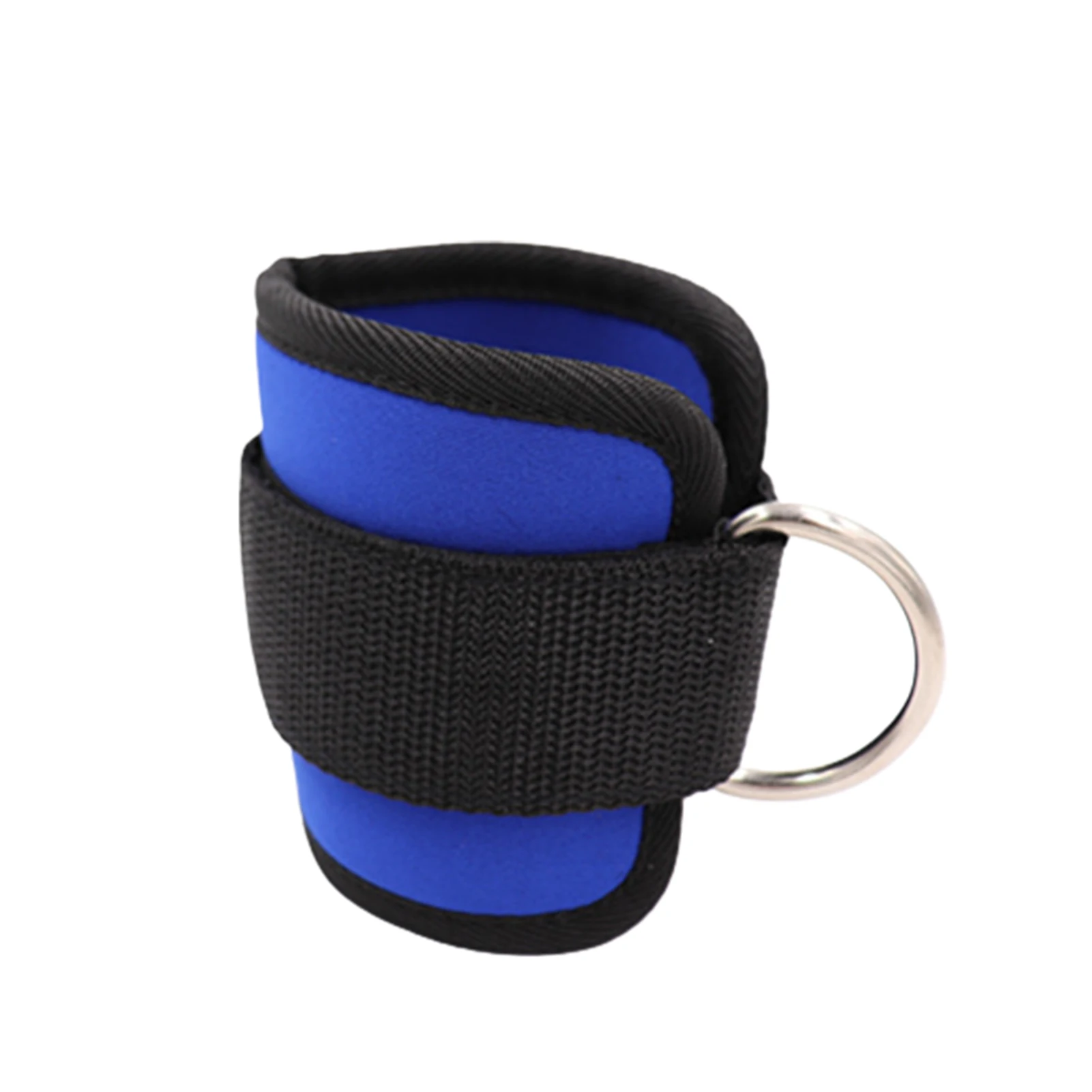 

1 Pair Men Women Gym Training Adjustable Padded Ankle Guard Straps with D-ring Leg Gym Training Ankle Support Strap Brace