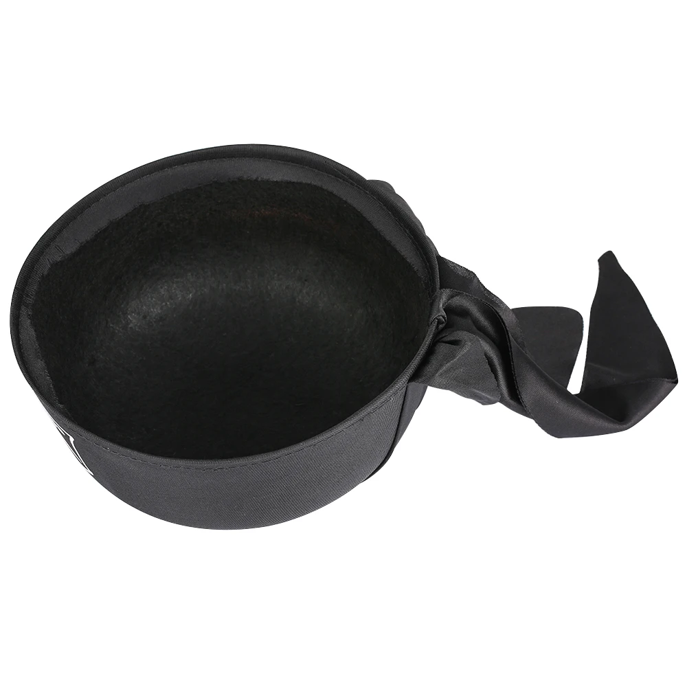 Шляпа Карибского пирата с красным капюшоном шапка-шарф черепом аксессуары для