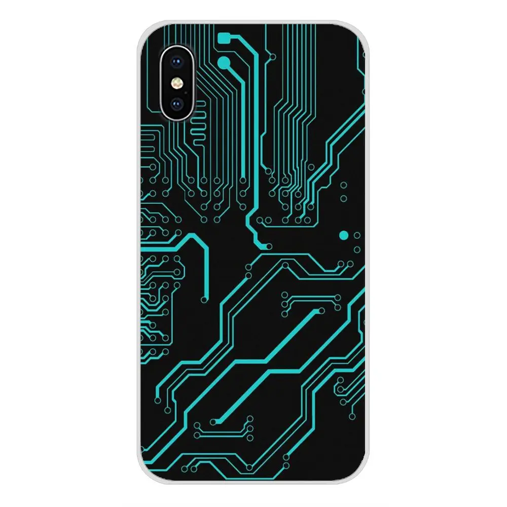 Phone Case Protector For Xiaomi Mi4 Mi5 Mi5S Mi6 Mi A1 A2 5X 6X 8 9 Lite SE Pro Max Mix 2 3 2S Computer Battery Circuit Board | Мобильные