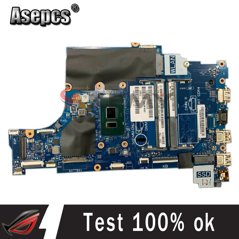 

Akemy For Dell Inspiron 5570 5770 Motherboard I7-8550U 0V5DDM V5DDM CN-0V5DDM CAL60 LA-F114P 100% Tested