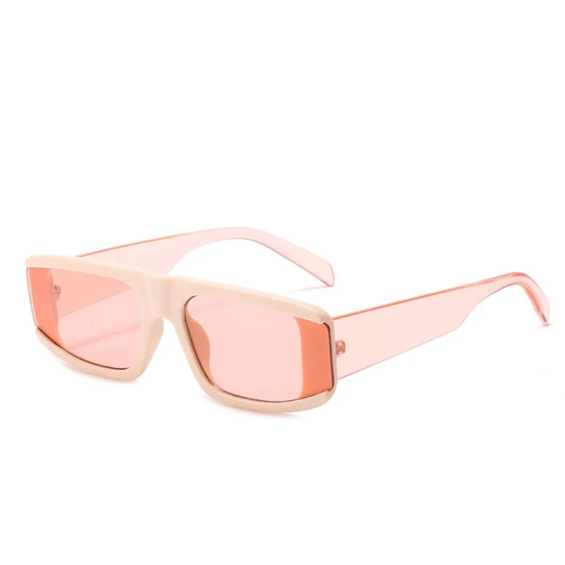 Солнцезащитные очки в стиле ретро для мужчин и женщин небольшие прямоугольные