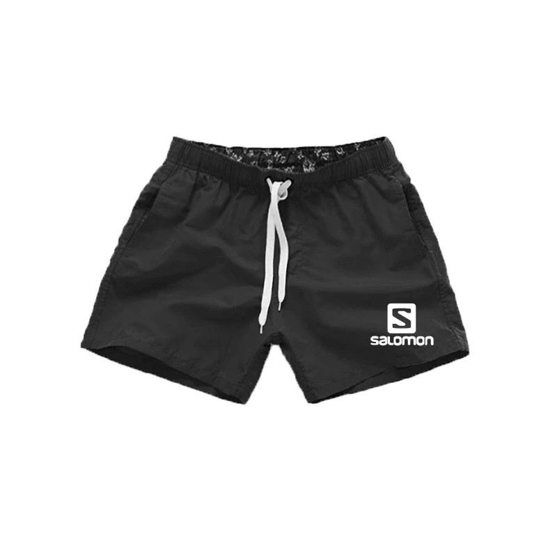 

Men Summer Casual Shorts Quick Drying Fitness Short homme Beach Shorts Men Women Boardshorts Elastic Waist Solid gym Clothing