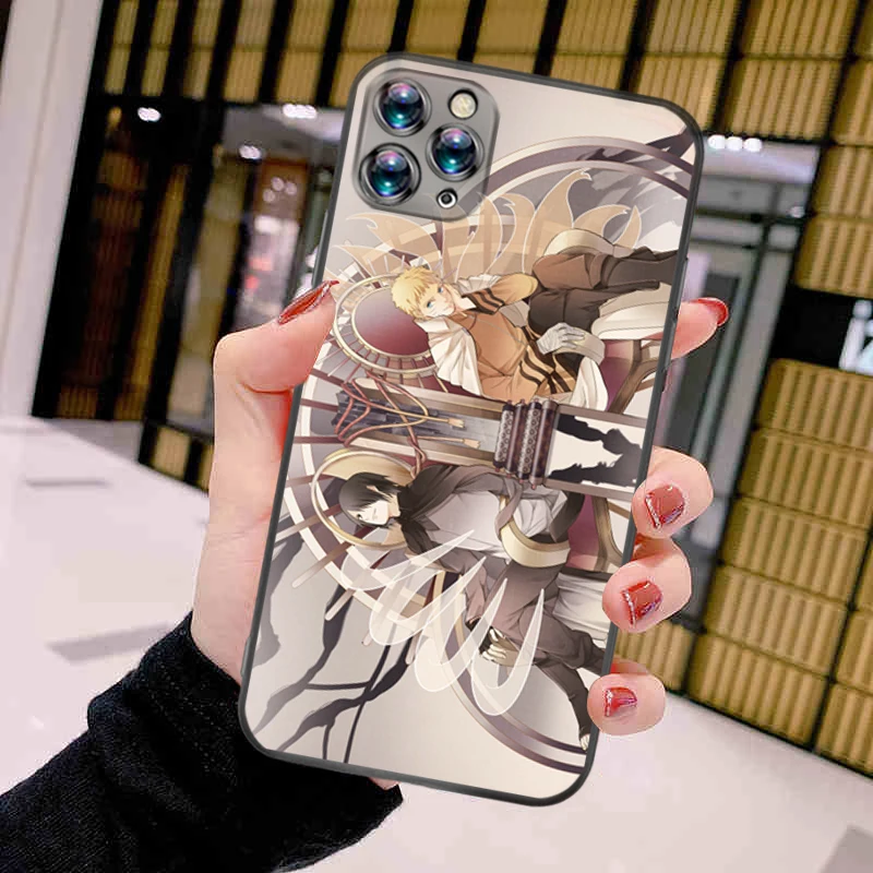 

Sasuked Narutos Kakashi Gaara Phone Case For iPhone 11 12 Pro XS MAX 8 7 6 6S Plus X 2020 XR Mini TPU Soft Coque Shockproof