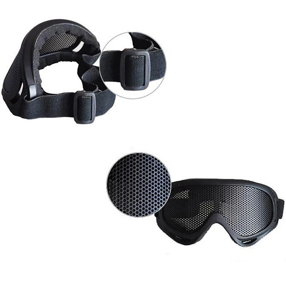 Outdoor Tactical Airsoft Adjustable Goggles Mesh Bulletproof CS Glasses | Спорт и развлечения