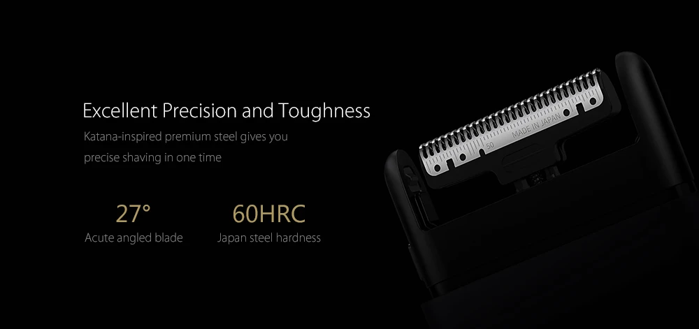 Xiaomi оригинальная бритва для электробритва Mijia, новая умная портативная мини-бритва с зарядкой от USB, Мужская бритва для бритья бороды с низким уровнем шума