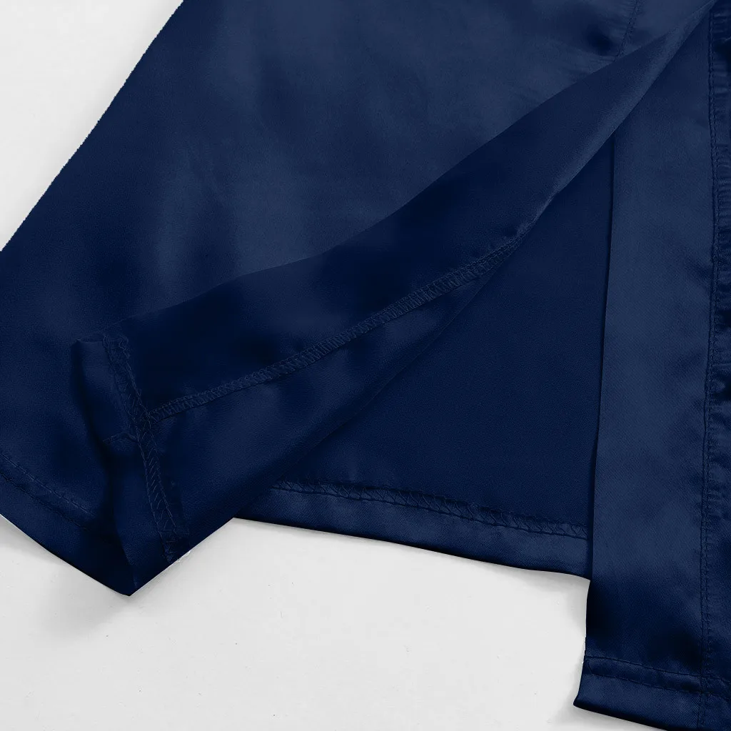 Одежда для маленьких девочек детский однотонный Шелковый банный халат одежда