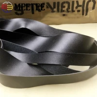 9meteres meetee 10 50mm thin pu hemming ribbon leather cords soft rope diy punk decoration clothing bags edge bows accessories