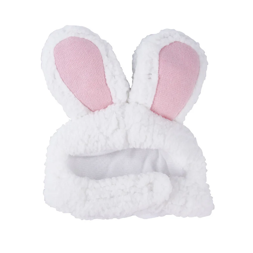 Белая шапка для собак и кошек плюшевая шляпа косплея головной убор маленьких |