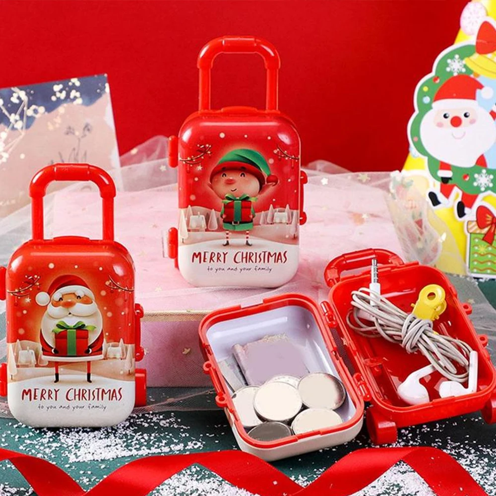 

Mini Doll Suitcase Fashion Metal Mini Suitcase For Dolls Miniature Toys Dollhouse Decoration Christmas Gifts For New Year Decor
