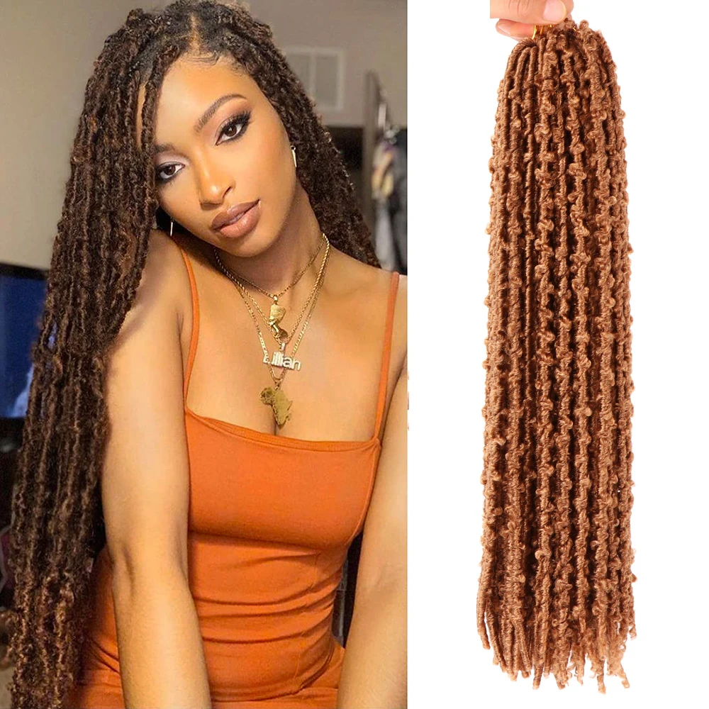 

SAMBRAID ручная работа бабочка Locs волосы богиня предварительно петлевые короткие Bob Locs Проблемные Locs крючком волосы искусственные Locs наращиван...