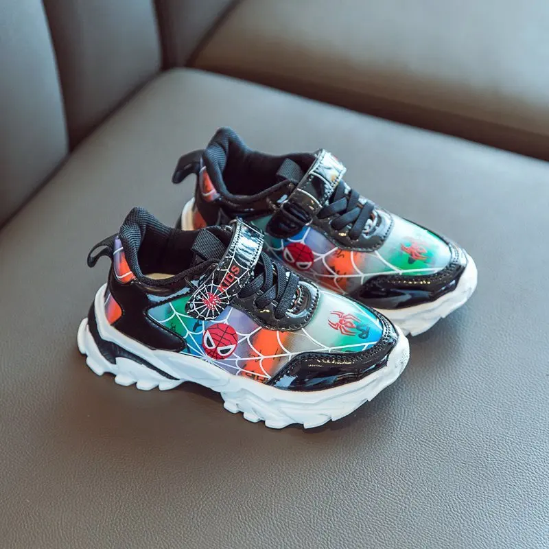 Disney детского мультфильма Холодное сердце с рисунком Человек-паук для мальчиков и