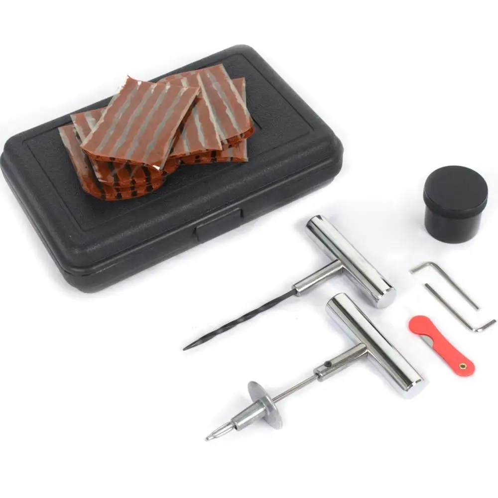 37 шт./компл. набор для ремонта автомобильных бескамерных шин велосипедов