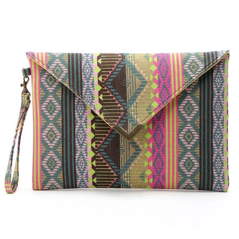 Полосатые сумки новая сумка холщовые повседневные клатчи модные женские