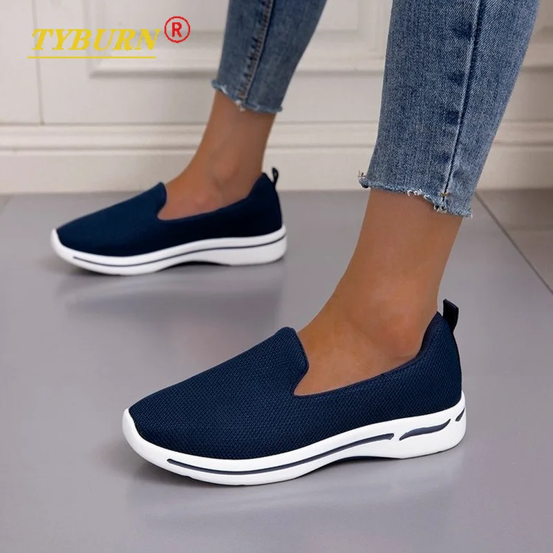 

Lightweight Sneakers Ladies Running Shoes Ladies Breathable Mesh Slip-on Shoes Ladies Sneakers Vulcanized Shoes Zapatillas Mujer
