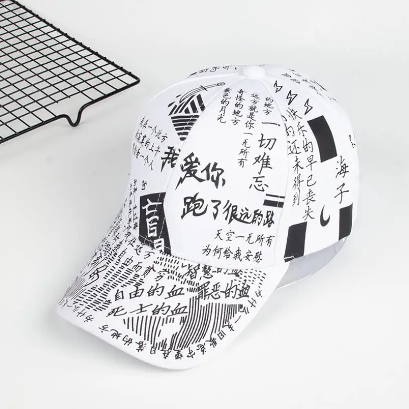 LA 2019 новинка унисекс женские и мужские шапки регулируемые черный белый цвет с