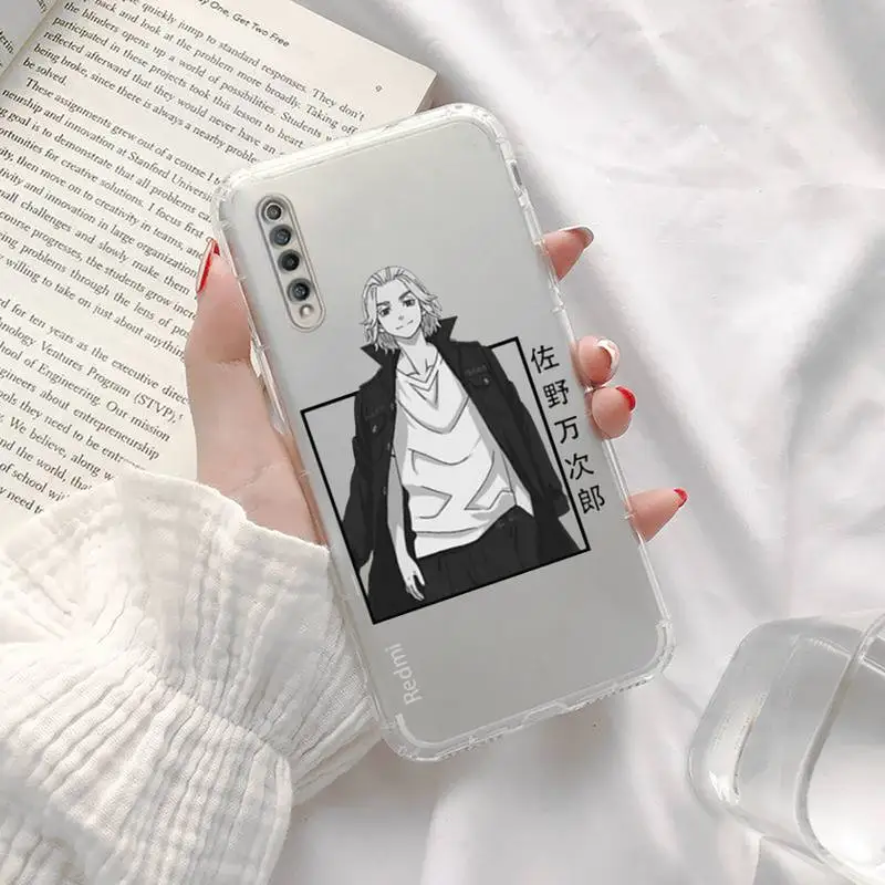 

Tokyo Revengers Phone Case Transparent For Xiaomi Redmi K30 10T 10X 9 9A 8 8A 7 7A 6 K40 T S PRO 5G