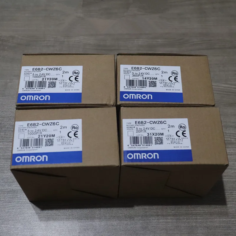 Бесплатная доставка E6B2CWZ6C OMRON вращающийся энкодер E6B2 CWZ6C 20 30 40 60 100 200 360 400 500 600 1000 1024