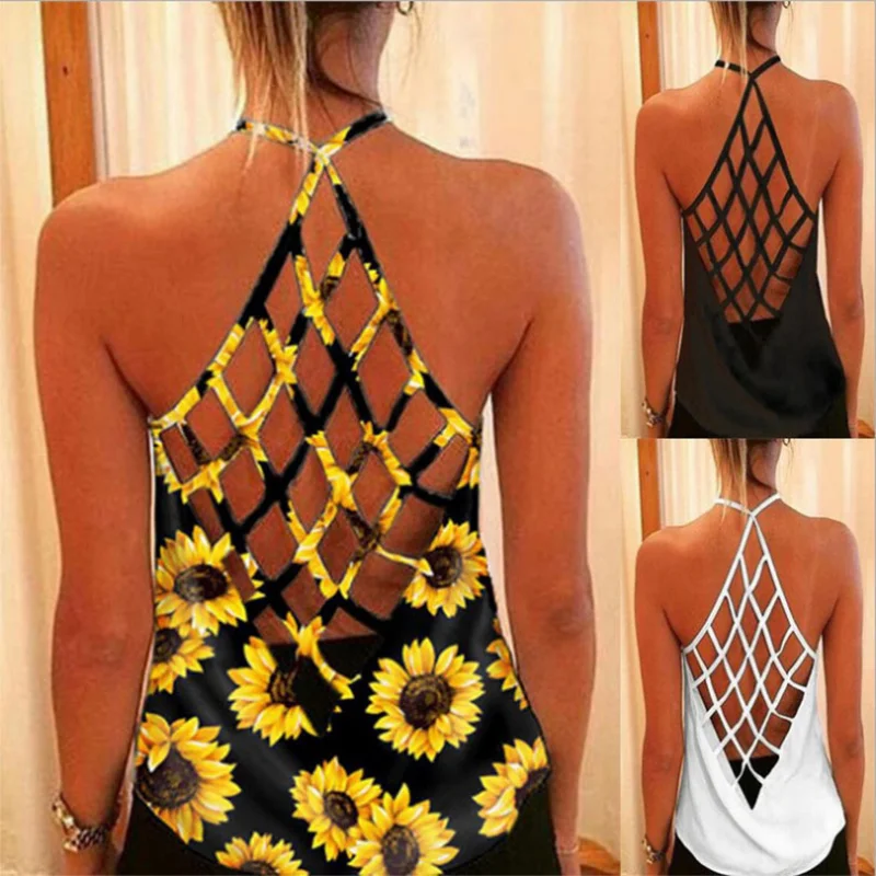 

Back cuout camisole