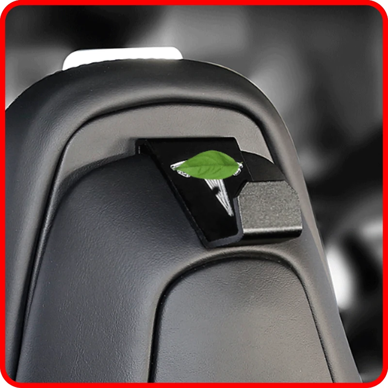1 pcs Car Seat Back Headrest Mount Hanger Holder Storage Hook Clip with Tesla Logo for Model S X | Автомобили и мотоциклы