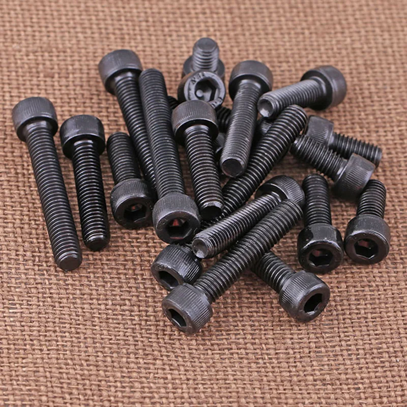 

DIN912 spot 12.9 high strength cup head hexagon socket head bolt hexagon socket head cap screw m12-m20 1PCS