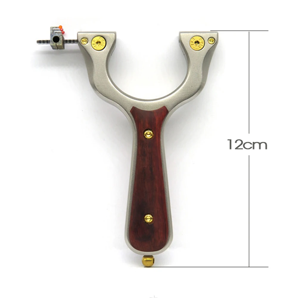 Рогатка из нержавеющей стали охотничий лук катапульта с прицеливанием и плоской