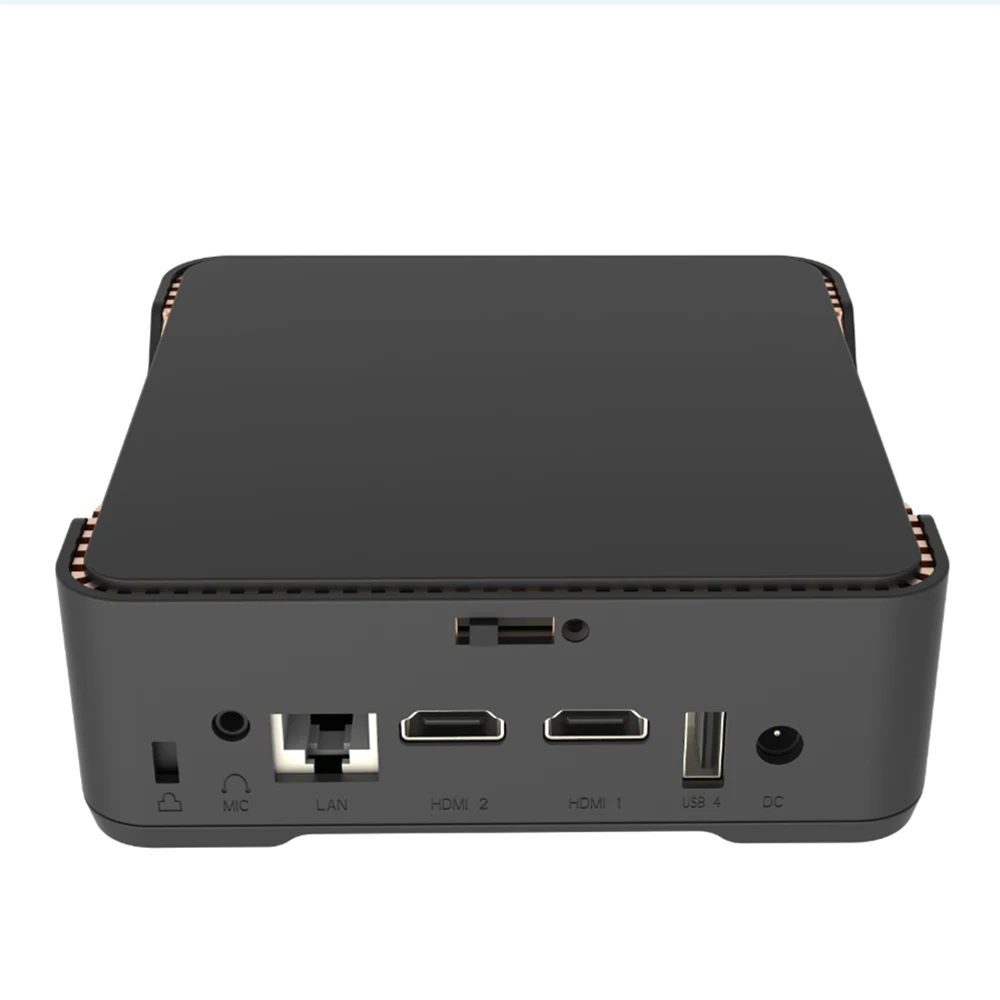 AK3V Мини ПК Win10 Intel Apollo Lake Celeron J3455 6GB 64GB 2,4 GB/5 GB Dual wifi 1000M LAN BT HDMI VGA HD WIN 10 LINUX неттоп ПК