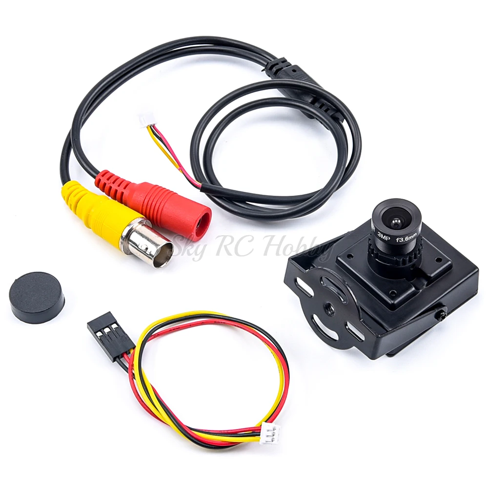 

Мини HD 1/3 "3,6 мм 700TVL камера CCD IR широкоугольный объектив PAL FPV Радиоуправляемый квадрокоптер Дрон запчасти