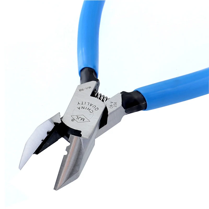 

6" Diagonal Pliers 1.5/2mm Wire Stripper Multifunctional Stripping Tools E-type Crimping Pliers Plastic Nippers