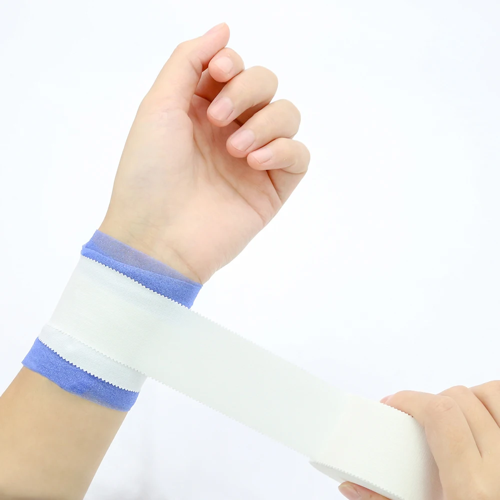 Kindmax вся хлопковая Спортивная ЛЕНТА Kinesiology Taping US Style цветная жесткая Атлетическая
