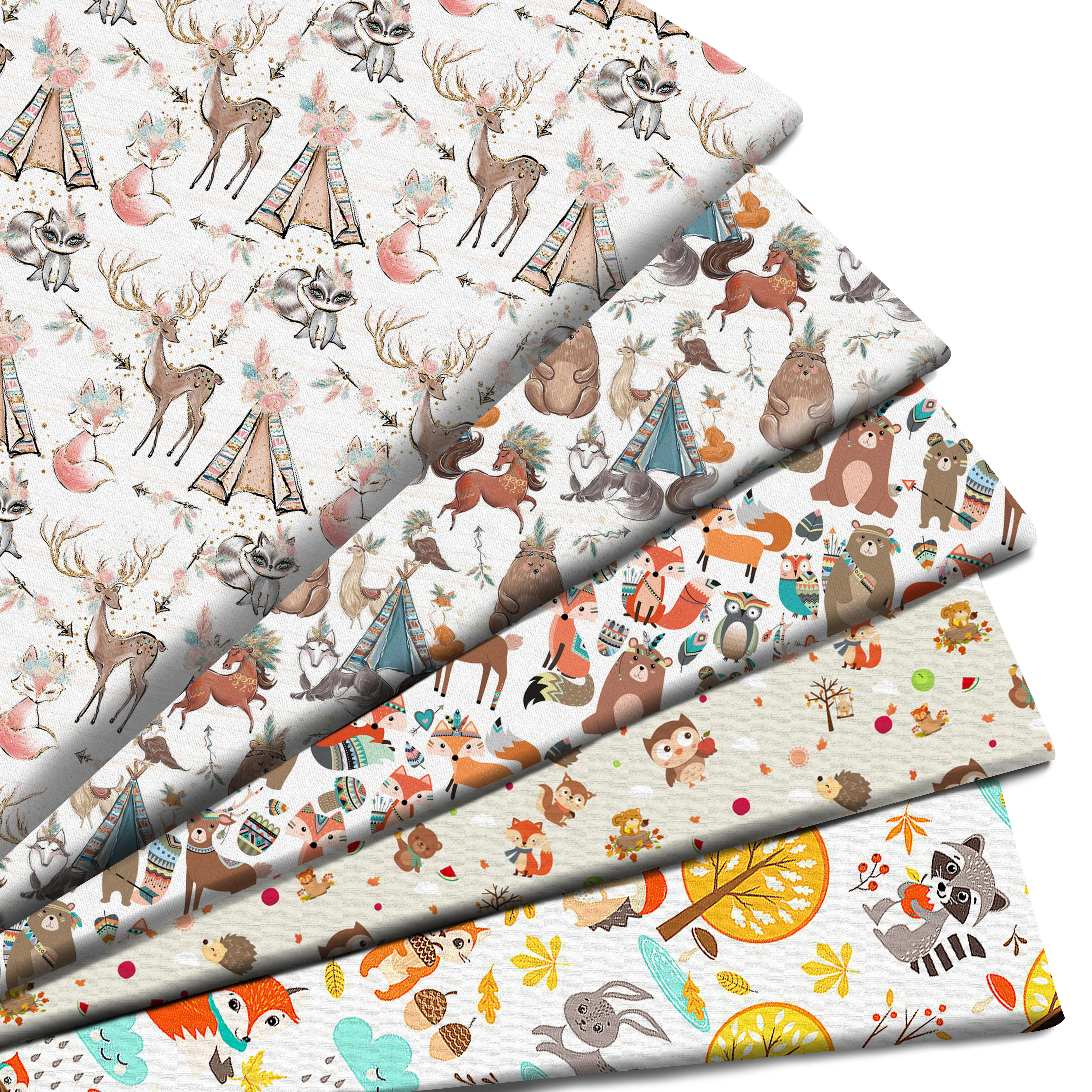 50*145 см фиолетовый Хэллоуин Полиэстер хлопчатобумажная ткань для ткани шитье