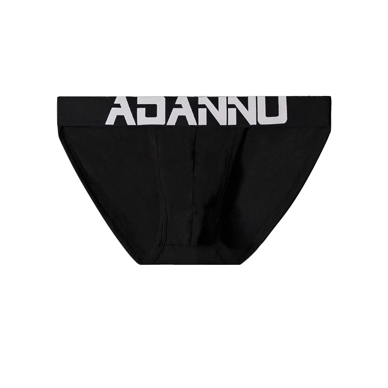

New ADANNU Men Briefs Cueca Cotton Gay Sexy Underwear Breathable Underpants Man Slip U Convex Pouch Male Panties Bikini Sissy