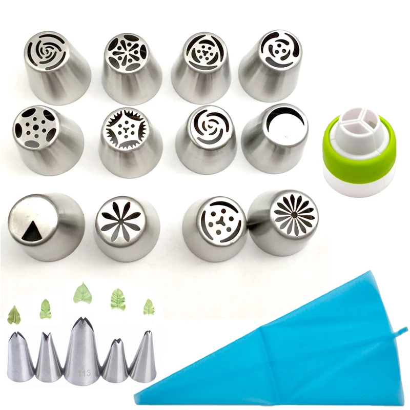 64 шт русские тюльпаны Кондитерские насадки кондитерский мешок Кекс Свадебный