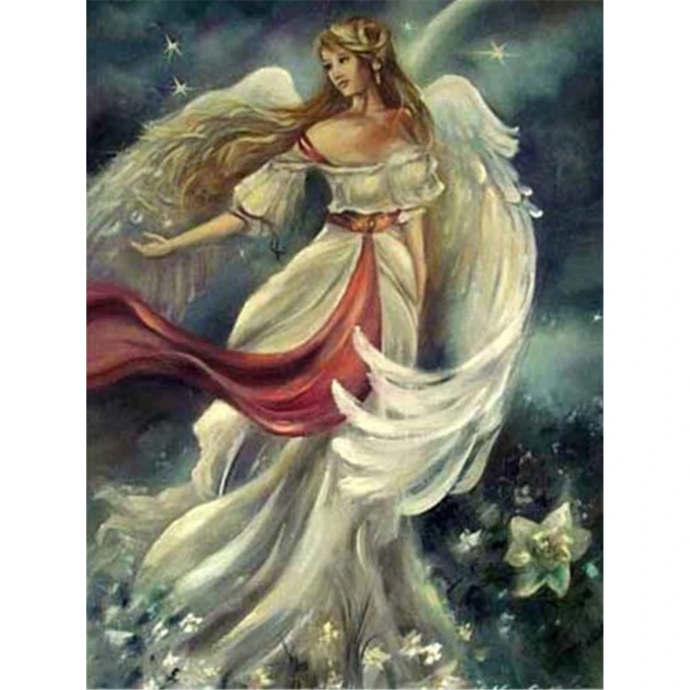 

Портрет женщина печатных 11CT вышивка крестиком DIY Полный комплект DMC Темы декоративно-прикладного искусства и шитье ручной работы иглы