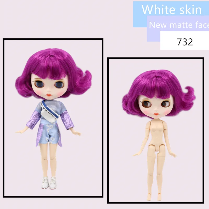 Ледяная фабрика Blyth кукла Обнаженная соединение тела с ручной набор A& B 1/6 BJD Модная Кукла подходит diy Макияж Специальная цена