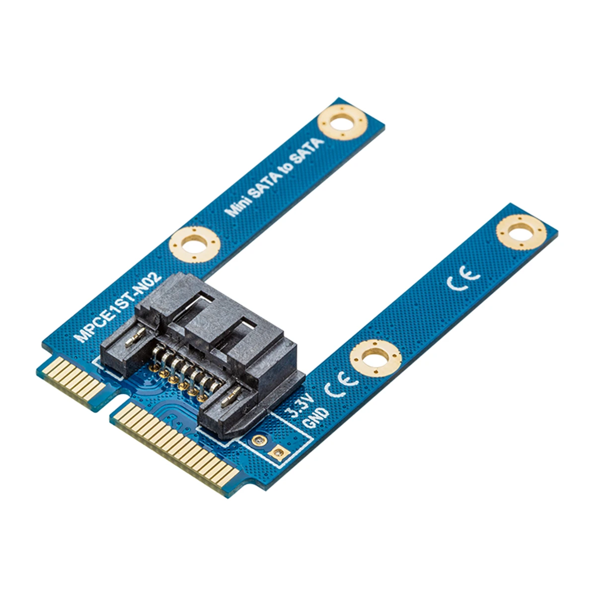 ORICO SATA 7PIN к адаптер mSATA плоский тип SSD адаптер SATA3.0 к mSATA SATAIII протокол полная высота поддерживаемый Размер